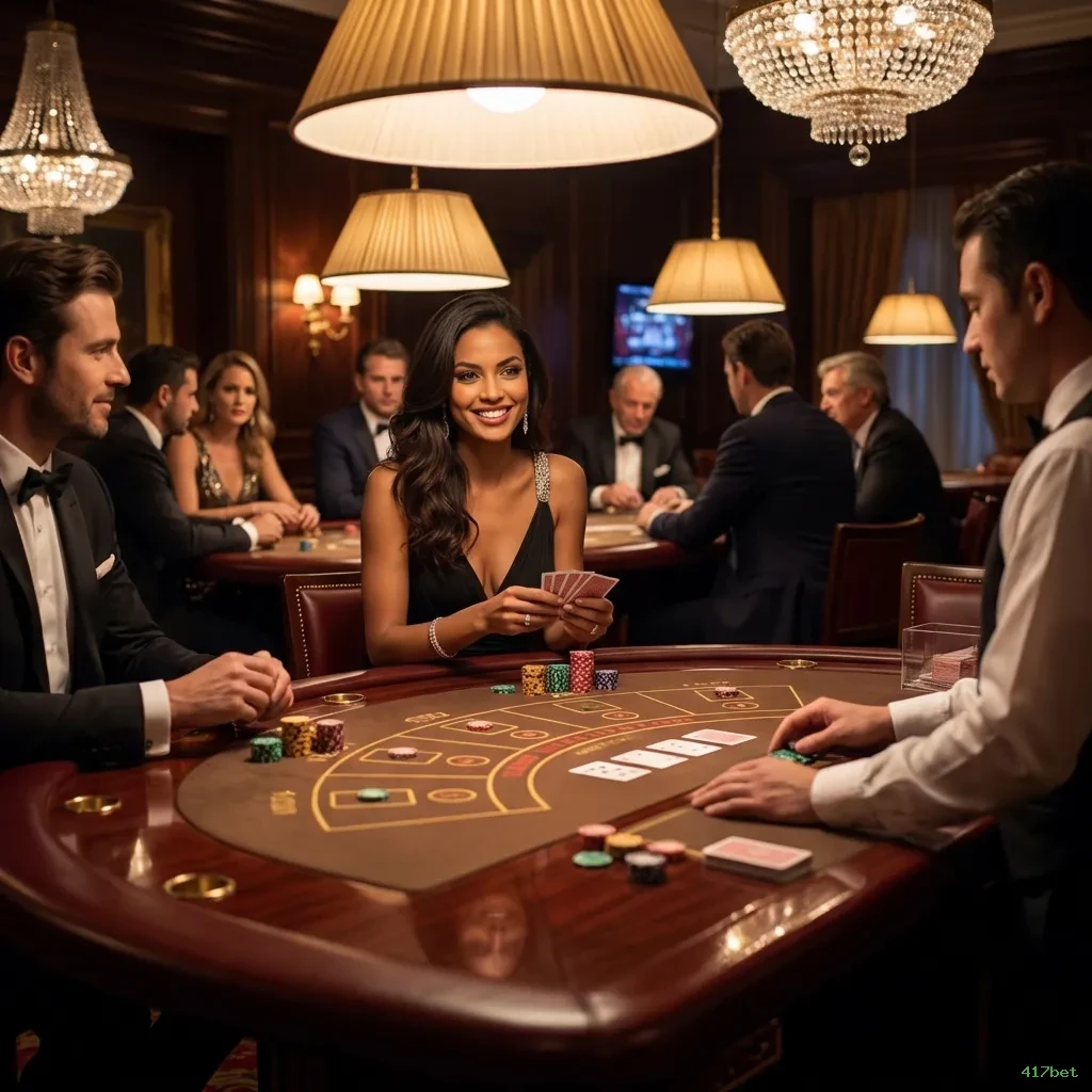 Cassino ao vivo 417bet dealers